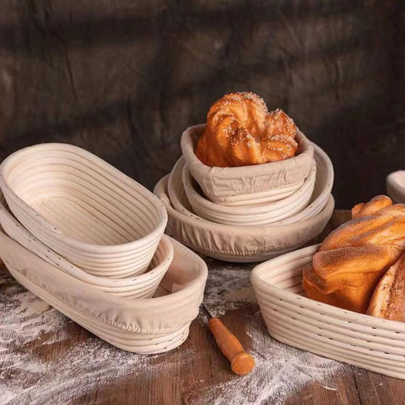 BZKSER Linen Cloth Bread Baking – Pack of 2 Baker's