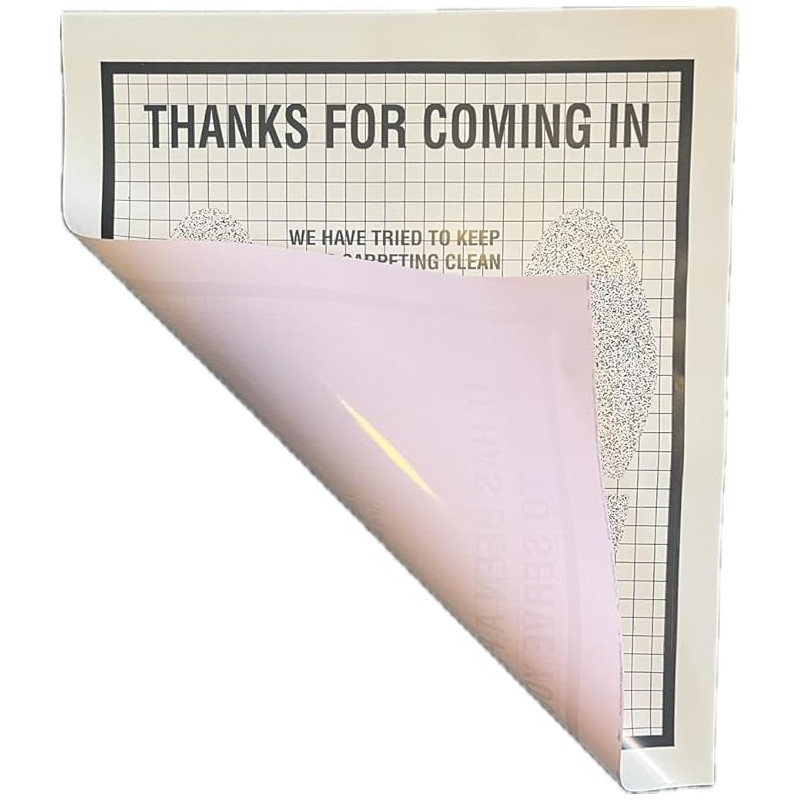 AutoMat Heavy Duty Premium Reinforced Plastic Coated Disposable Paper Automotive