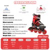 PAPAISON Adjustable Inline Skates Boys Ages 4-12, Roller Skates for
