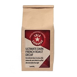 Lola Savannah Ultimate Dark French Roast Whole Bean Decaf Coffee, 2lb, 1 Pack