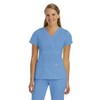 Grey's Anatomy Signature Women's Junior Fit 3 Pocket Mock Wrap
