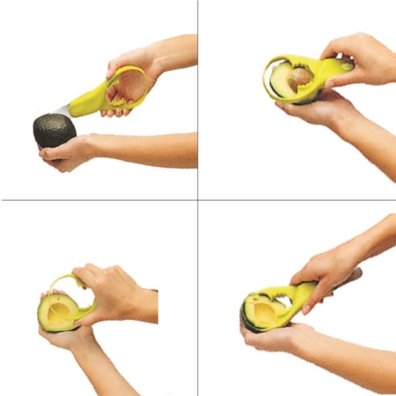 Balvi Avocado multi-tool MrAvocado Green colour Multipurpose tool PP plastic