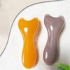 천연 로즈 쿼츠 스톤 구아샤 페이스,목 바디 보드 마사지기 Natural