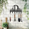 SIFZYJGN Metal Letter D Key Holder for Wall, Monogram Coat