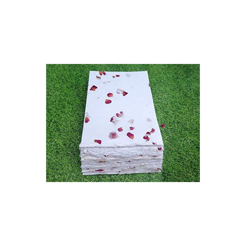 paperfreak: Rose Petal Paper > Love Letter Paper < Handmade