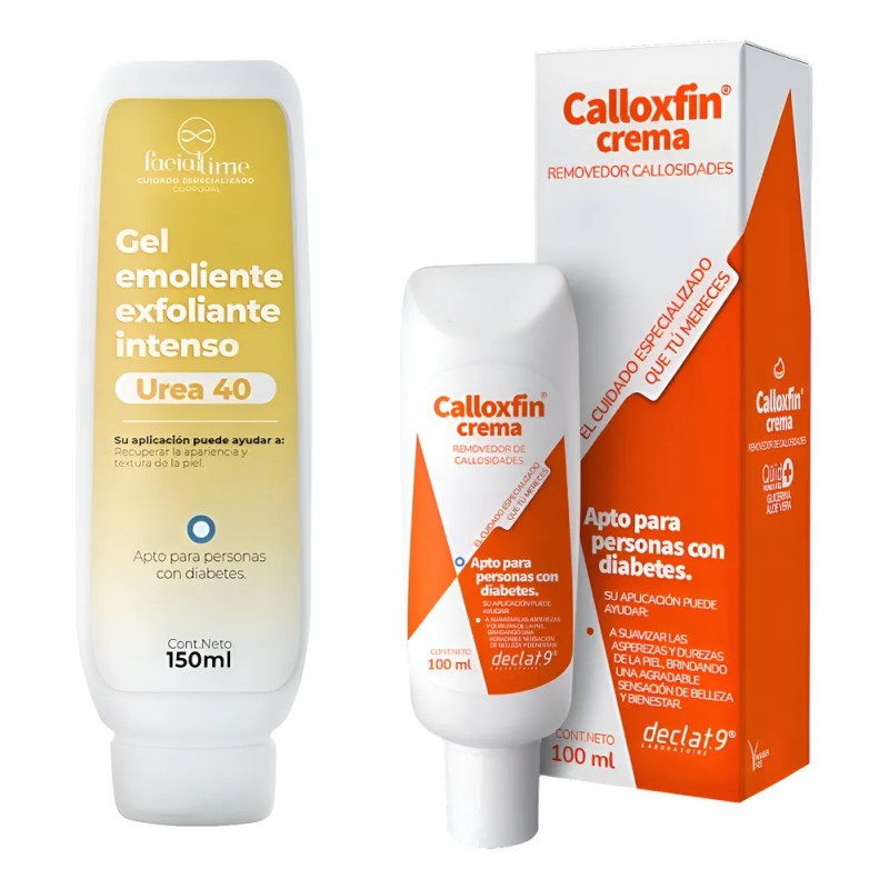Urea 40 Con Vitamina E + Calloxfin Crema Anticallosidades Neutra