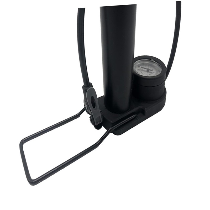 Gatuida Mini Portable Bike Pump with Barometer High Pressure Foot