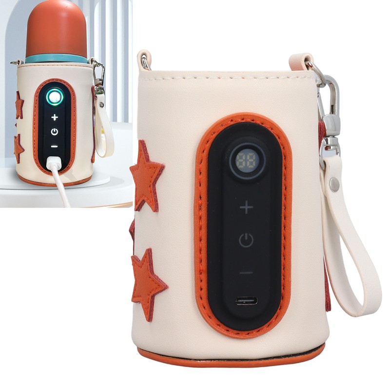 Portable Bottle Warmer Bag 26 Gears Temp Adjustable Universal USB