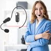 UHF Headset Wireless Microphone Professional Wireless Mic Set 6.35mm Receiver