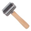 DIY Leather Handwork Smoother 35mm Leather Roller Tool Leathercraft Edge