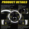 Unbranded 2007-2017 Combo for Jeep Wrangler JK 7" LED Headlights