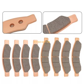 M MATI For Can-Am Maverick R 2024-2025 Front & Rear Ceramic Brake Pad Set Front & Rear