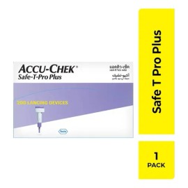 Lancetas Accu-chek Safe T Pro Plus - Caja Con 200 Piezas.