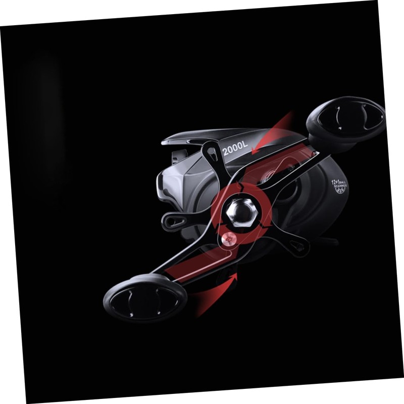WHAMVOX Reel 7.2:1 Ratio Metal Zero Magnetic Water Drop Design