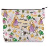 WZMPA - Bolsa de cosméticos Rapunzel de Rapunzel para los