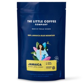 100% Jamaica Blue Mountain Coffee - Ground Coffee (250g) - Jamaican blue mountain ground coffee Bag - Sustainable Practice and Great Coffee