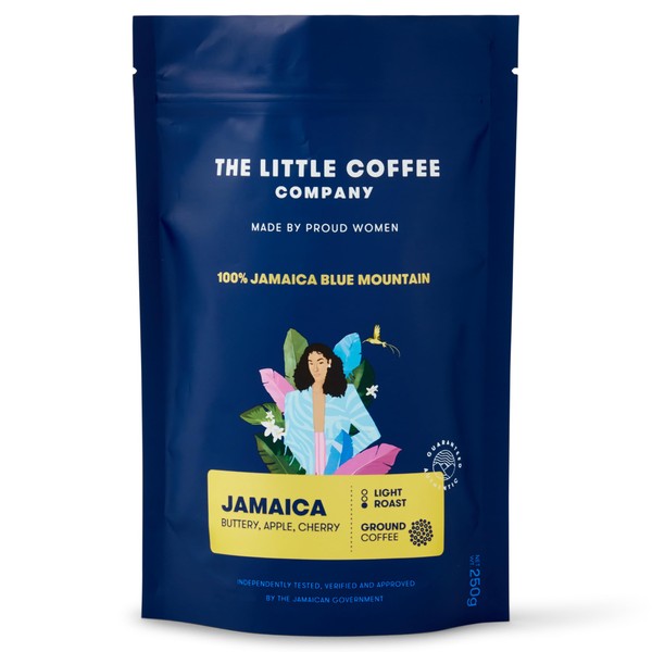 100% Jamaica Blue Mountain Coffee - Ground Coffee (250g) -