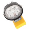 LED Work Light 27W Round Dual Level Adjustable Aluminum Housing