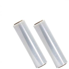 18 Inches X 1000 Feet Tough Pallet Shrink Wrap, 80 Gauge Industrial Strength Plastic Film, Commercial Grade Strength Film, Moving & Stretch Packing Wrap, for Furniture, Boxes, Pallets (2-Pack)