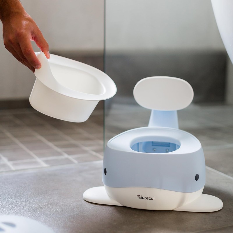 Kindsgut Potty Training Toilet in Whale Design, Designed in Germany,