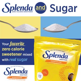 SPLENDA Sugar Blend Low Calorie Sweetener for Baking, 2 Pounds (908 Grams) Resealable Bag (Pack of 1)