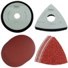 42 x SabreCut SCK42SKA 80mm & 115mm Sanding Pads and