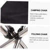 Totority 1pc Folding Fishing Stool Portable Camping Chair with High