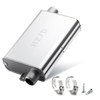 HZJD Exhaust Pipe Silencer Muffler, 24mm, for Diesel Parking heaters