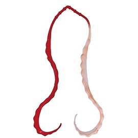 Gamakatsu Sakura Phantom 3D Soft Necktie #22 Solid Red/Keimura Orange