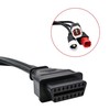 Xiciki Fits Yamaha 3 4 6 Pin OBD2 Diagnostic Cable,