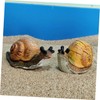 Gogogmee Snail Resin Crafts Vivid Snail Ornament Figurine Adornment Household