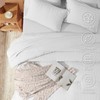 Laojin Balhen Twin Comforter Set 6 Pieces, Seersucker Bed in
