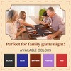 Crazy Games Backgammon Sets for Adults with Premium Leather Case