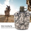 Outdoor Camouflage Bag Army Green Kettle Water Bottle with Aluminum