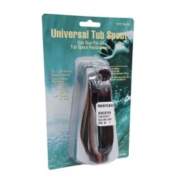 Delta 1075 Series MAINSP831CH Universal Tub Diverter Spout Chrome