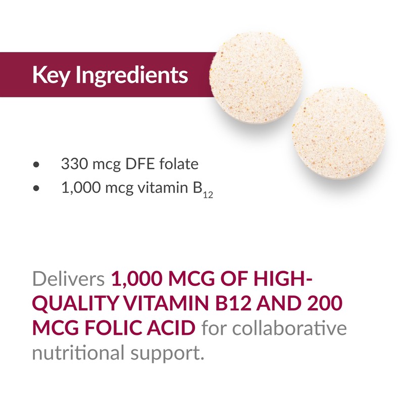 Bariatric Advantage B-12 Speedy Melts, Vitamin B12 1000 mcg Supplement,