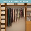 Perber Garment Bags for Hanging Clothes, 6 PCs All Clear