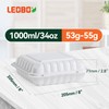 LEOBOX To Go Containers, 55 Pack Reusable Take Out Food