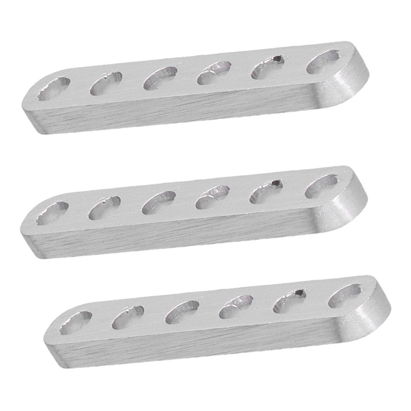 10pcs Flat Straight Braces Fixing Aluminum 4 X 8mm Connect