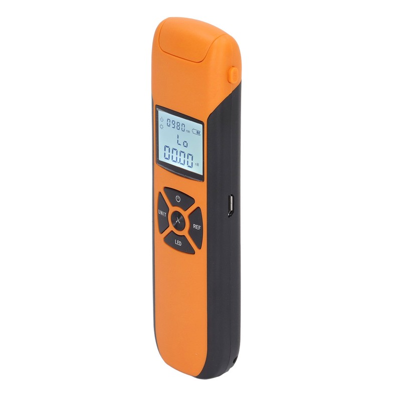 Optical Fiber Power Meter 800 to 1700 Nm Portable Auto