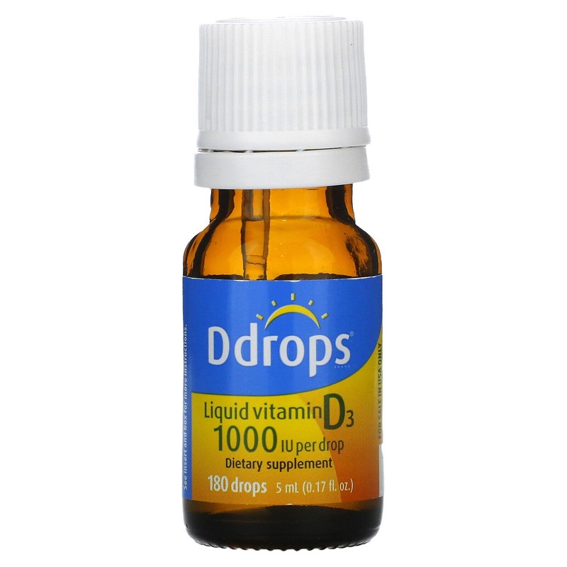 VIT D,1000 Iu,180 Drops