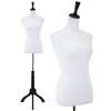 HCY Female Mannequins Torso Dress Form Mannequin Stand for Display
