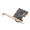 PCIe X1 RS232 Serial Adapter Card Single Port PCI Express