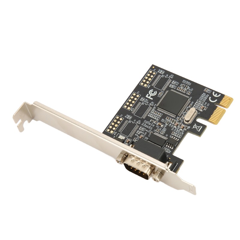 PCIe X1 RS232 Serial Adapter Card Single Port PCI Express