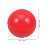 Ciieeo 25pcs Mini Ball Plastic Raffle Drawing Balls Table Tennis