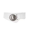 Elastic Belt for Women Waist Belt Plus Size 27"-70" White
