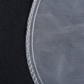 5 Packs White Paint Strainer Bags 1 Gallon Paint Filter Bag White Fine Mesh Disposable Bag Bucket Strainer with Elastic Drawstring Top Opening for Paint Gardening Use Safety Paint Application Tools