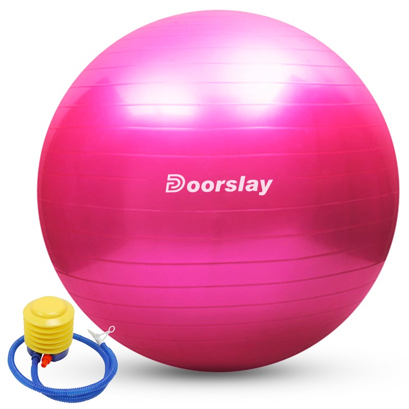 Anti-burst Yoga Ball 55cm/65cm/75cm Stability Balance Ball Pilates Barre Physical