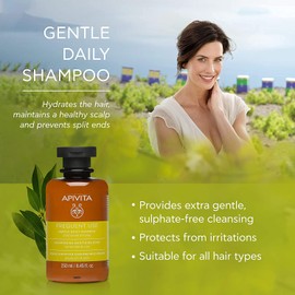 Apivita, Gentle Daily Shampoo with Chamomile & Honey 250ml