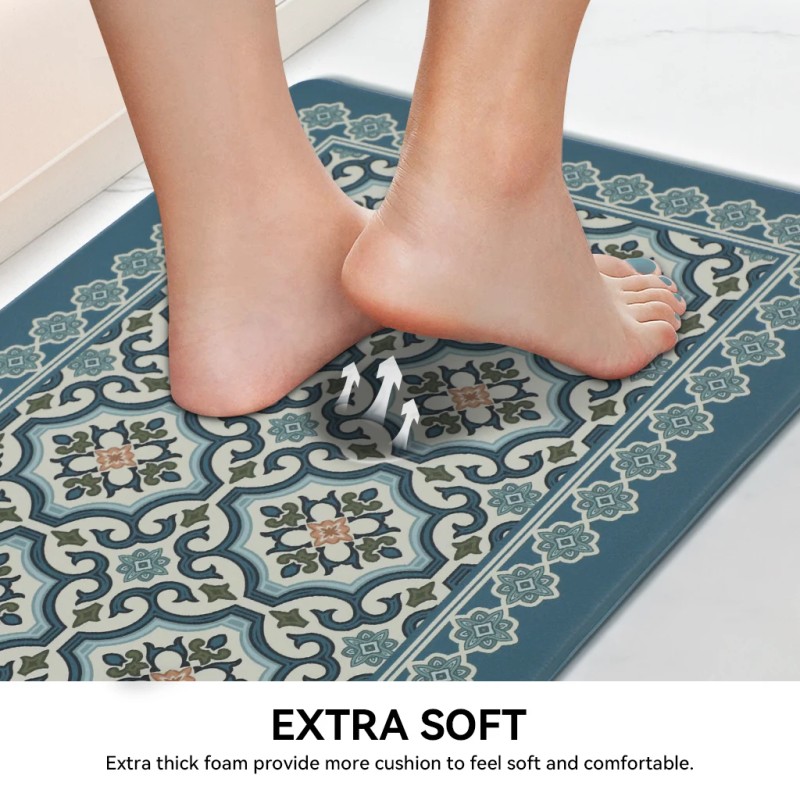 Modern Novelty Waterproof Stain Resistant Antimicrobial Non-Slip Heavy Duty PVC